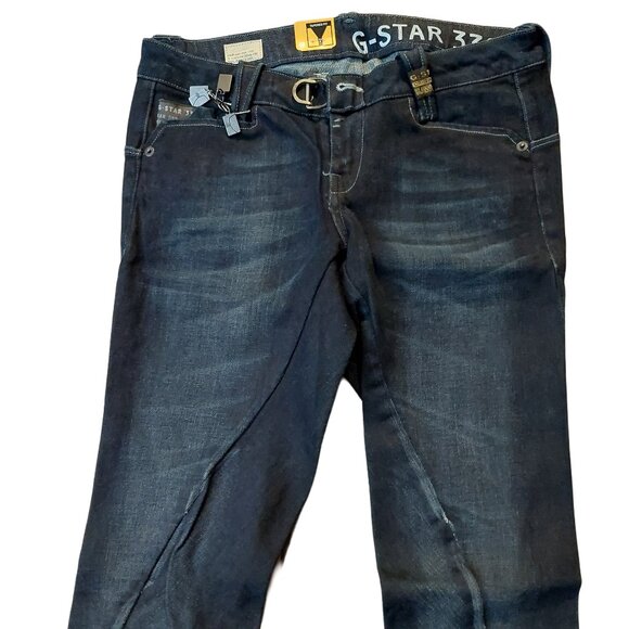 Retro Vintage G-Star Raw 3301 Minic Tapered Aspen Denim Jeans Pants Sz 25 NWT - Picture 4 of 12